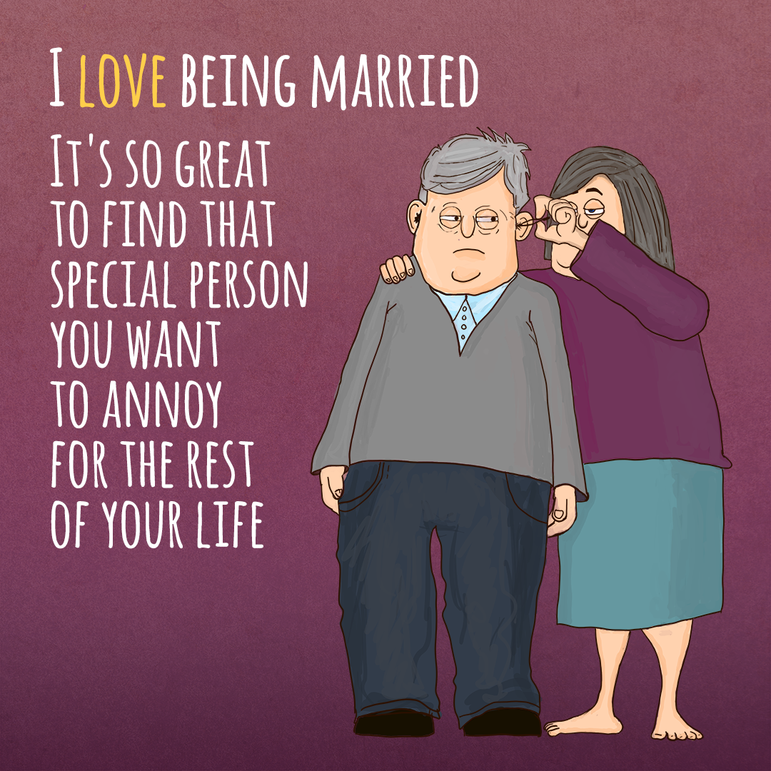 Being married