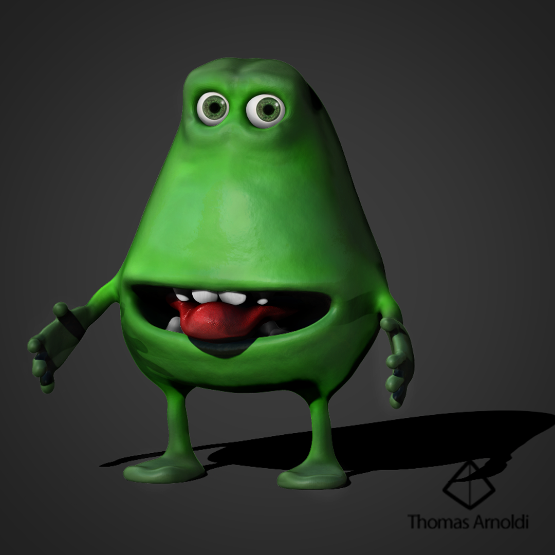 This nasty creature, the Licker, jumps up, grabs your ear and sticks his long moisty wet tung all the way in so it begins to tickle.