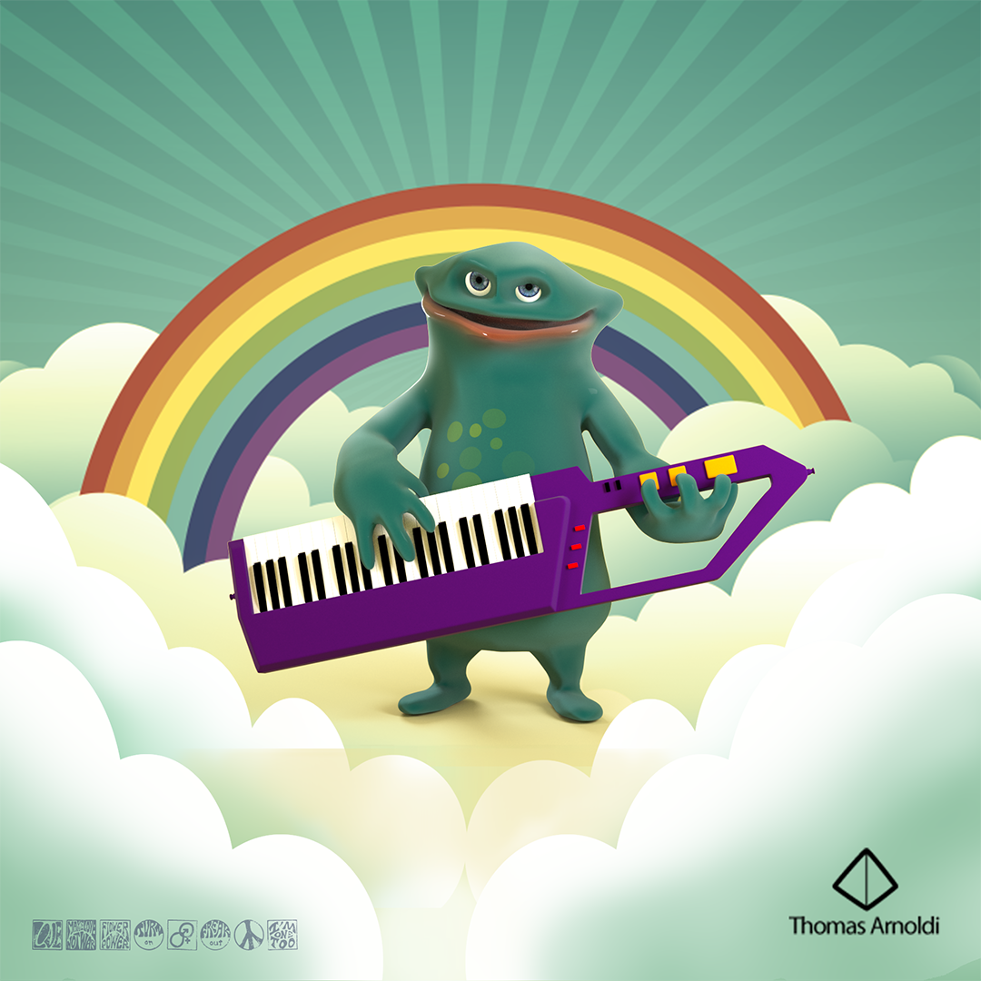 The psychedelic bloobs