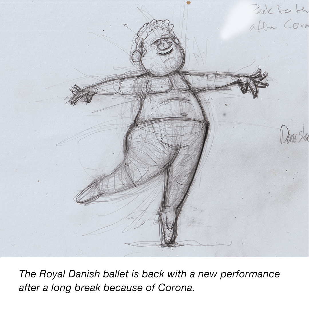 Sketch Royal ballet
