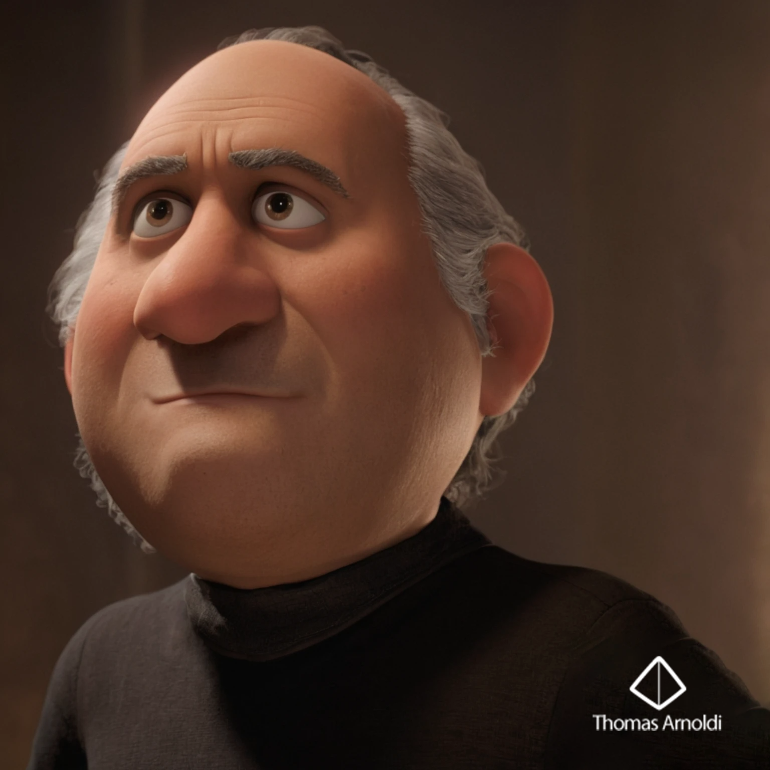 AI based on 3d model